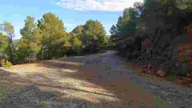 Firmes de macadam con riego