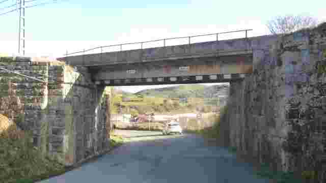 Railway overpass at km 439+300