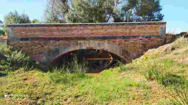 Pontoon over the Vallehermoso stream
