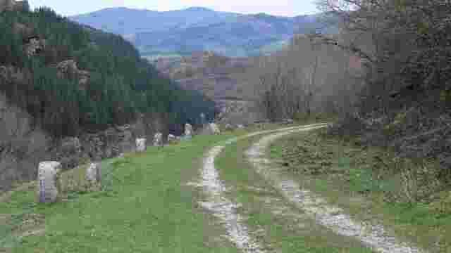 Section of the Camino Real